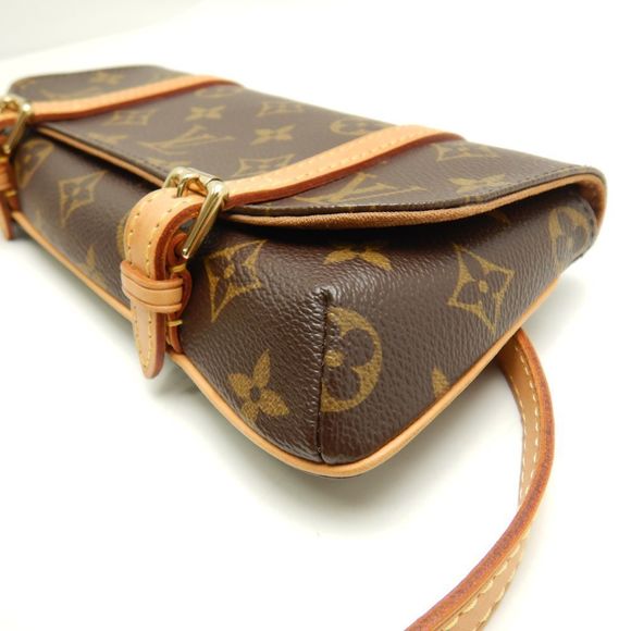 Louis Vuitton Monogram Pochette Marrell Brown Waist Bag - Picture 5 of 7